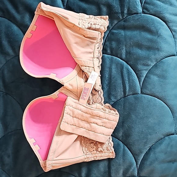 Nude strapless Pink brand bra 34B - Picture 2 of 5